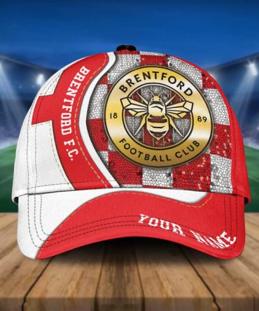 Brentford Fc Cap - Stylish Mosaic Design, Perfect Gift For Fans!
