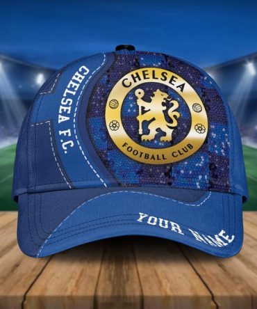 Customizable Chelsea F.C. Fan Cap - Personalized Name, Premium Quality Hat