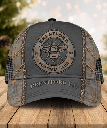 Vintage Brentford Fc Trucker Hat - Stylish Embroidered Logo Cap For Fans