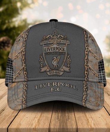 Liverpool Fc Vintage Leather Baseball Cap - Stylish Adjustable Fan Gear