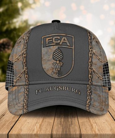 Vintage Fc Augsburg Hat - Stylish Embroidered Cap For Fans