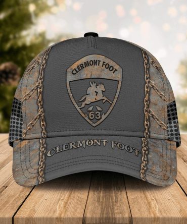 Vintage Clermont Foot Cap – Stylish Mesh Trucker Hat For Fans , Limited Edition