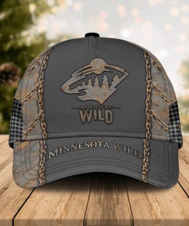 Vintage Minnesota Wild Distressed Baseball Cap - Perfect Gift For Hockey Fans!