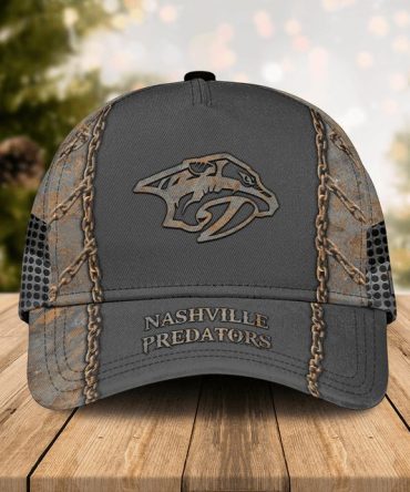 Vintage Nashville Predators Mesh Cap - Stylish Embroidered Logo Trucker Hat