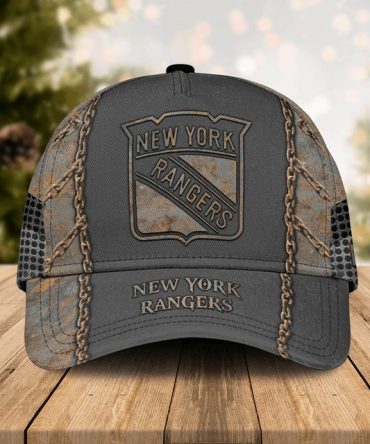 Vintage New York Rangers Cap - Rustic Style, Perfect Gift For Fans!