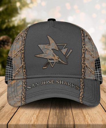 Vintage San Jose Sharks Hat - Rustic Design, Perfect Gift For Fans!