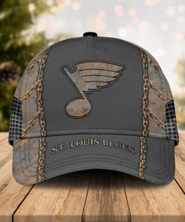 Vintage St. Louis Blues Hat - Rustic Style Adjustable Cap For Fans