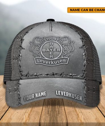 Customizable Leverkusen Fan Cap - Personalized Name, Stylish Mesh Design