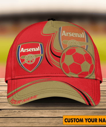 Customizable Arsenal Football Cap - Personalize With Your Name, Perfect Gift For Fans!