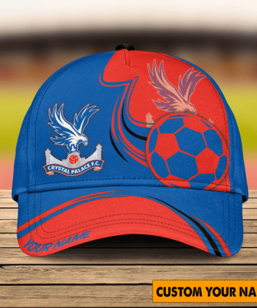 Customizable Crystal Palace Fc Cap - Personalized Name & Stylish Design For Fans