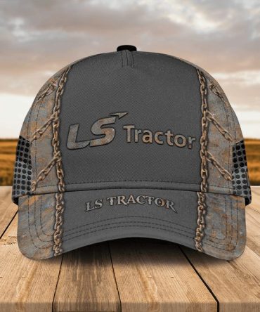 Ls Tractor Distressed Mesh Cap – Stylish Outdoor Headwear For Farm Enthusiasts