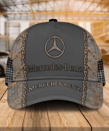 Stylish Mercedes-Benz Distressed Baseball Cap – Perfect For Auto Enthusiasts