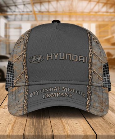 Stylish Hyundai Trucker Cap - Rustic Design, Perfect For Car Enthusiasts!
