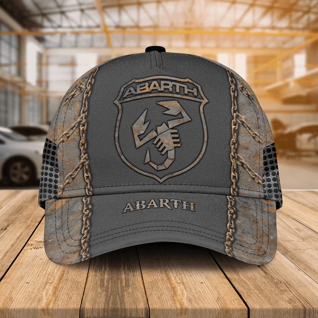 Stylish Abarth Logo Trucker Cap - Vintage Design, Perfect Gift For Car Enthusiasts