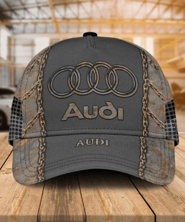 Premium Vintage Audi Logo Cap – Stylish Mesh Trucker Hat For Auto Enthusiasts