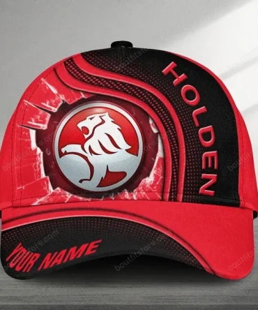 Custom Holden Cap - Personalize With Your Name, Stylish Red Design, Perfect Gift!