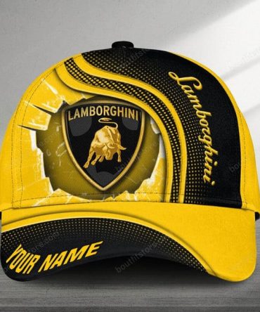 Custom Lamborghini Cap - Personalized Design, Premium Quality Sports Hat