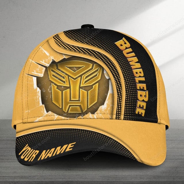 Customizable Bumblebee Cap - Personalized Transformers Style Hat For Fans
