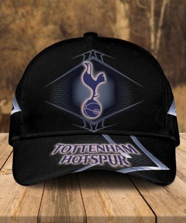 Tottenham Hotspur Black Adjustable Cap - Stylish Fan Gear For Every Spurs Supporter