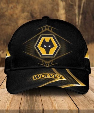 Exclusive Wolves Fc Black Cap - Bold Design, Perfect For Fans!