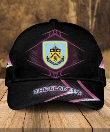 Stylish Burnley Fc Cap - Show Your Clarets Pride With Premium Black Hat