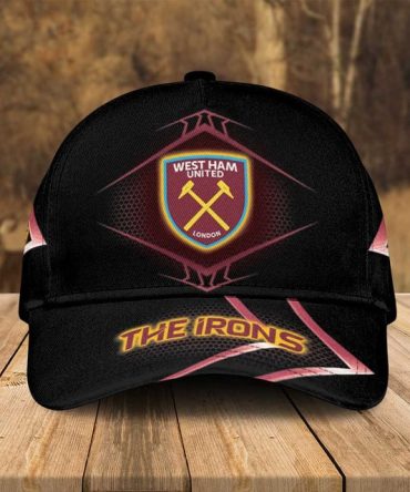 Support West Ham United With 'The Irons' Black Cap – Perfect Gift For Fans!