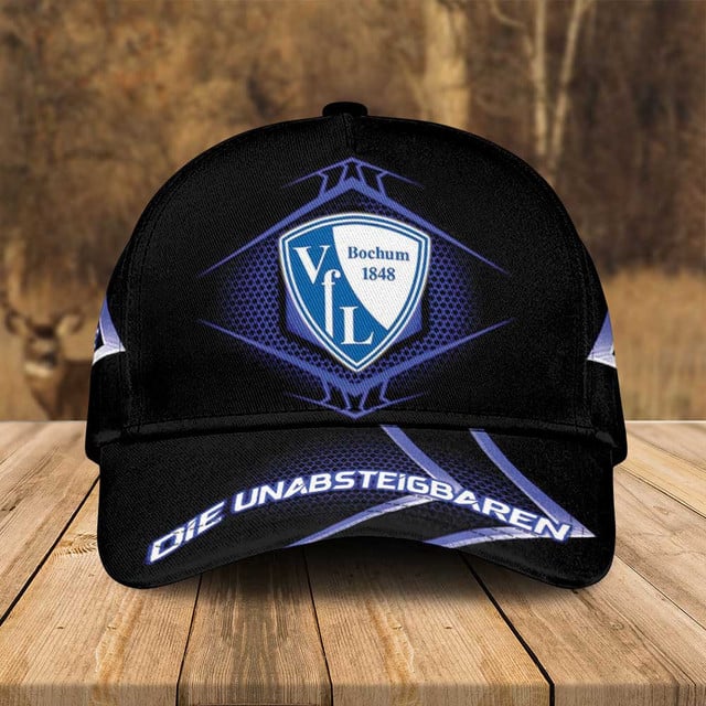 Vfl Bochum 1848 Fan Cap – Stylish Black/Blue Design, Perfect For Supporters!