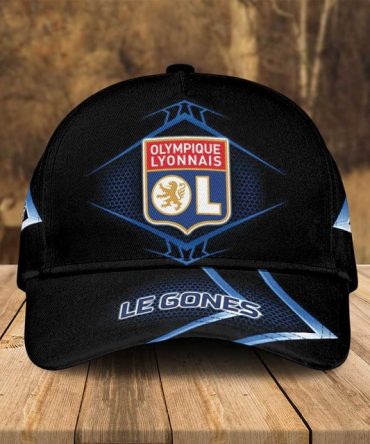 Olympique Lyonnais Cap - Stylish Black Hat For Fans With Logo Design