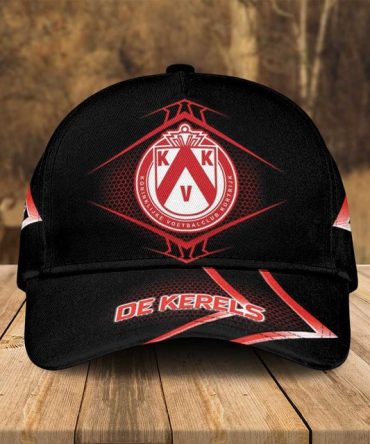 Stylish Black Kvk De Kerels Cap - Perfect For Football Fans!