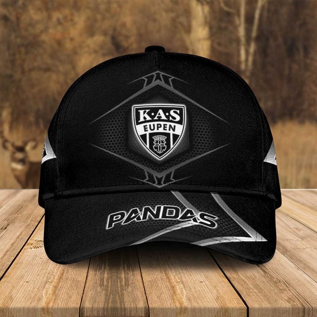 Limited Edition Kas Eupen Black Cap – Stylish Panda Design For Fans