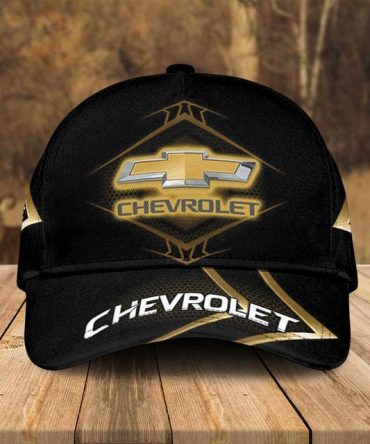 Chevrolet Logo Black Baseball Cap - Stylish Adjustable Hat For Chevy Fans