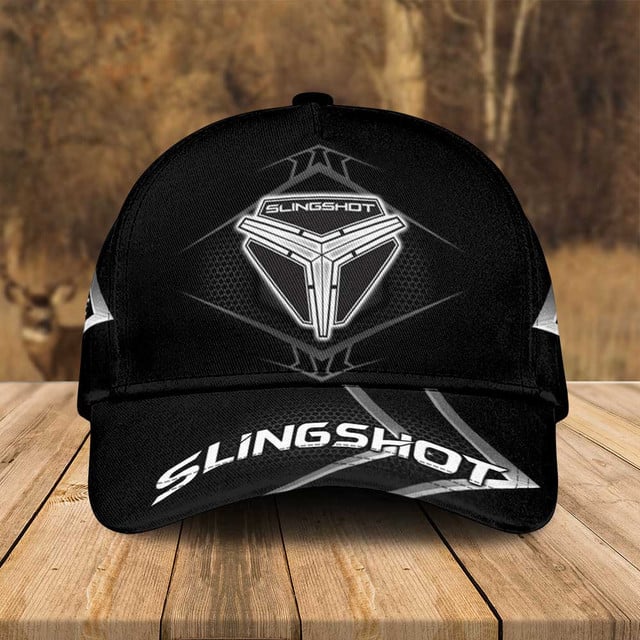 Premium Black Slingshot Cap - Stylish Design, Perfect Fit, Outdoor Adventure Essential