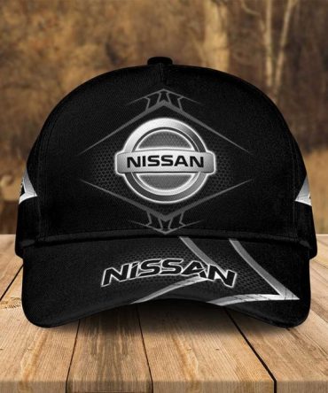 Stylish Black Nissan Logo Cap – Perfect Gift For Car Enthusiasts