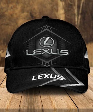Stylish Black Lexus Logo Cap - Premium Quality Baseball Hat For Car Enthusiasts