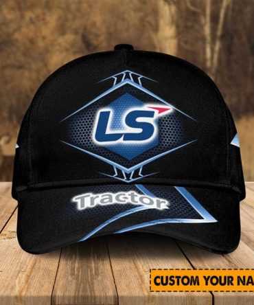 Customizable Ls Tractor Hat - Personalized Name Embroidery, Perfect Gift For Tractor Enthusiasts