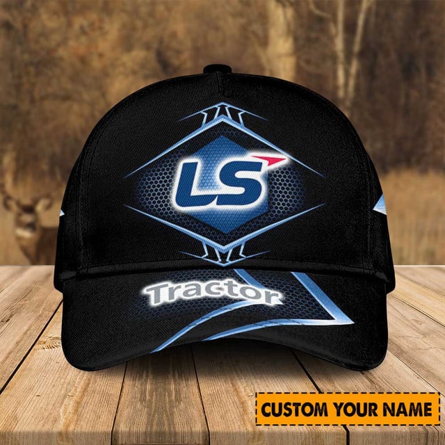 Customizable Ls Tractor Hat - Personalized Name Embroidery, Perfect Gift For Tractor Enthusiasts
