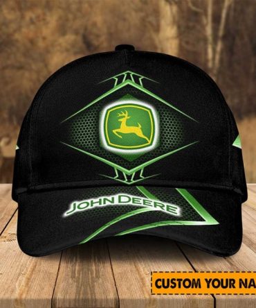 Customizable John Deere Logo Cap - Personalized Outdoor Style & Comfort