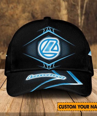 Custom Landini Hat – Personalized Design, Stylish Black & Blue Cap For Unique Look