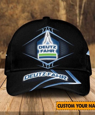 Customizable Deutz Fahr Cap – Personalized Name Embroidery, Stylish Design
