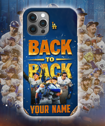 La Dodgers 2025 World Series Champions Personalized Premium Phone Case Gift For Fan - Limited Edition