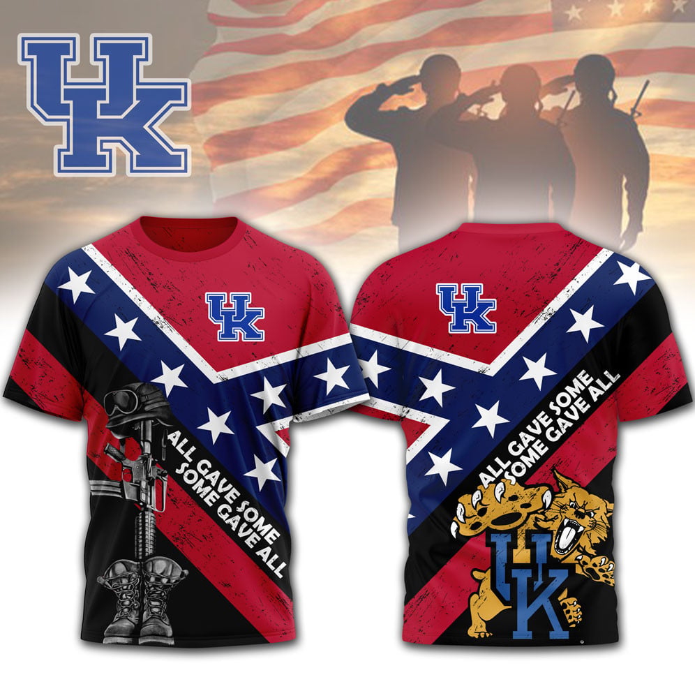 Kentucky Wildcats , Premium Ncaa Honoring Our Veterans T-Shirt Mm