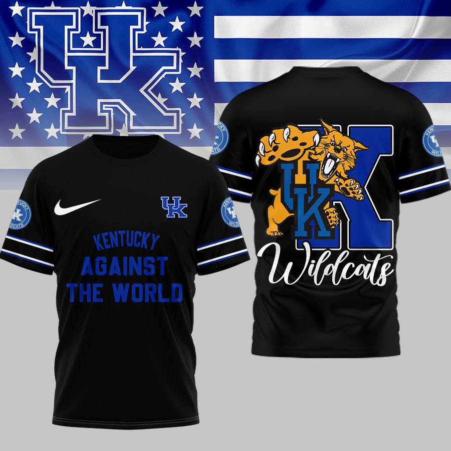Kentucky Wildcats , Premium Ncaa My Team Against The World T-Shirt