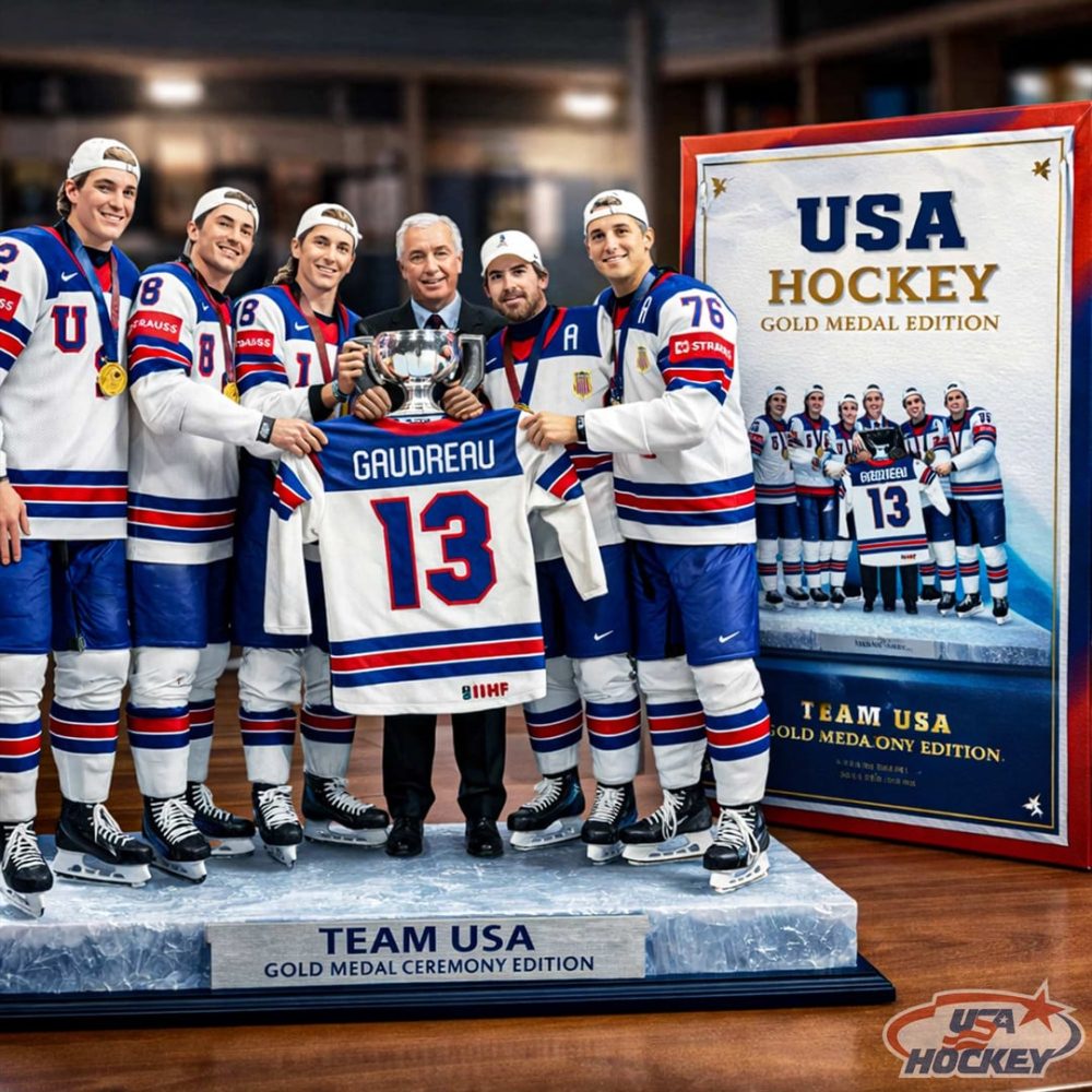 Team Usa Wins Golden Medal Olympic Champions 2026 Premium Acrylic Plaque