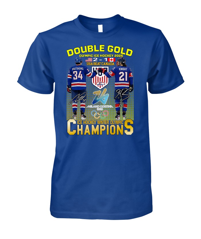 Team Usa Ice Hockey Olympic Champions 2026 Shirt