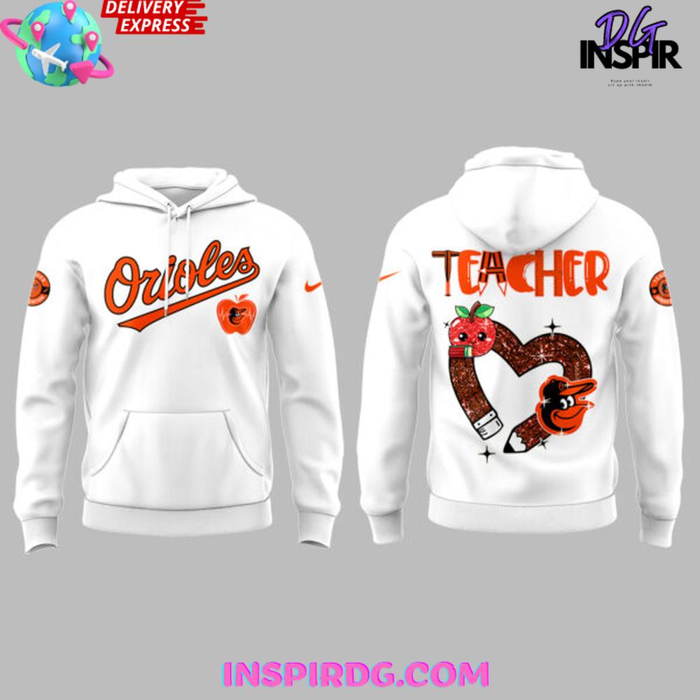 Baltimore Orioles Teacher Appreciation 2025 Collection Shirt - Image 4