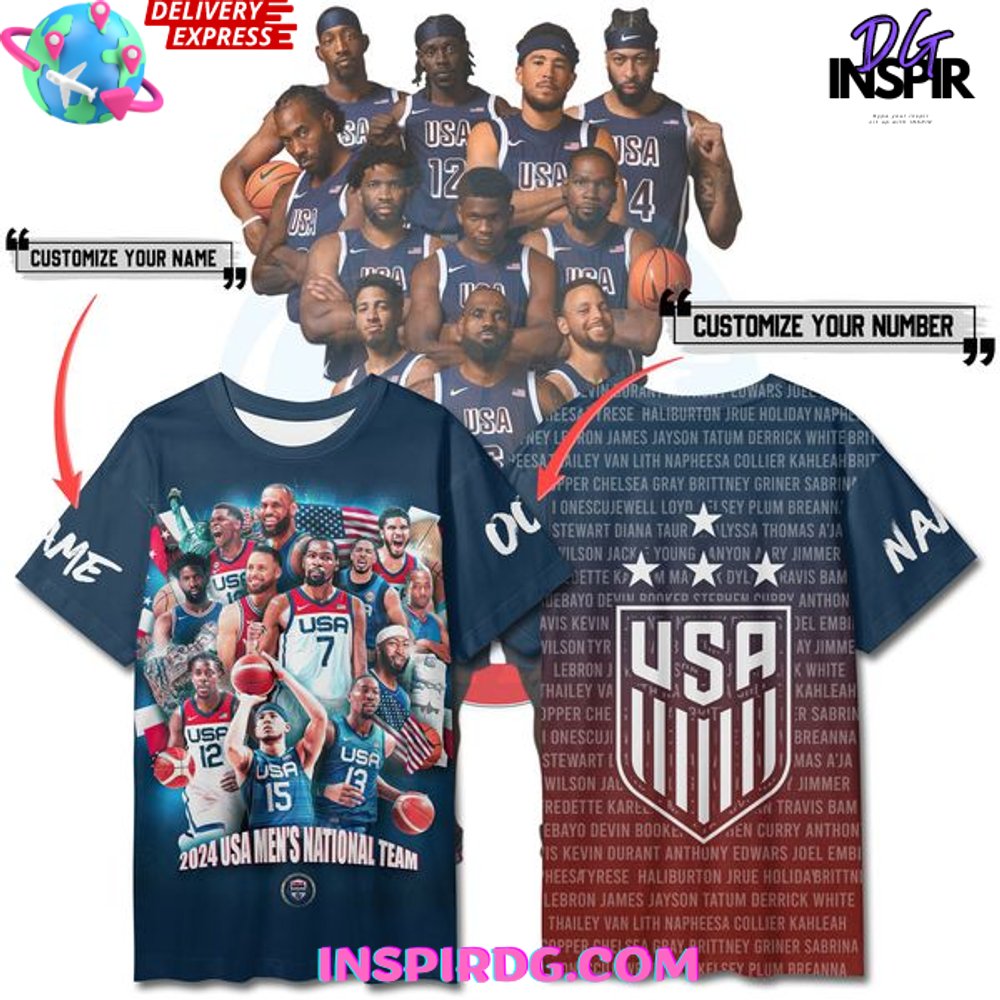 2024 Usa Men'S National Team T-Shirt