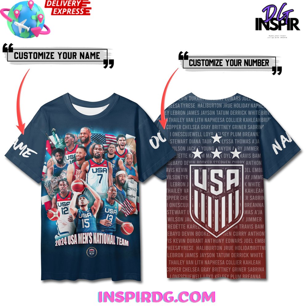 2024 Usa Men'S National Team T-Shirt - Image 2