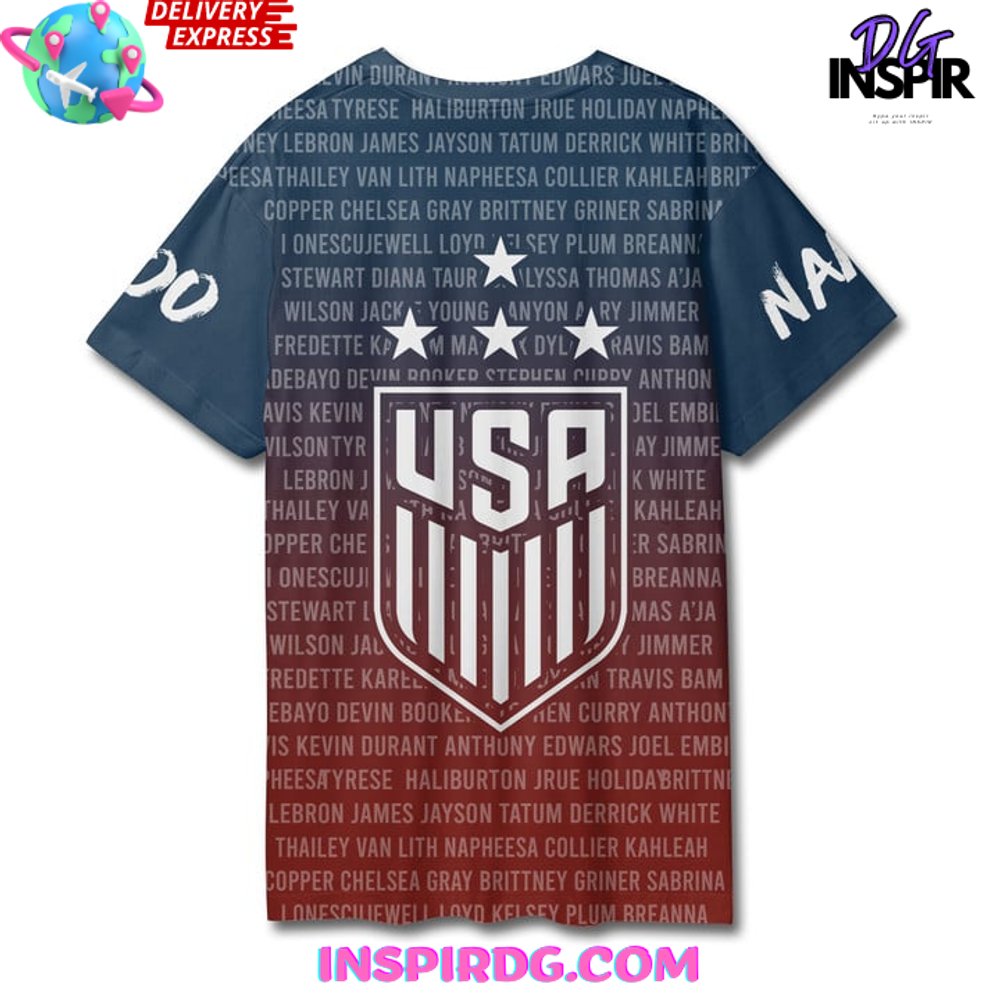 2024 Usa Men'S National Team T-Shirt - Image 3