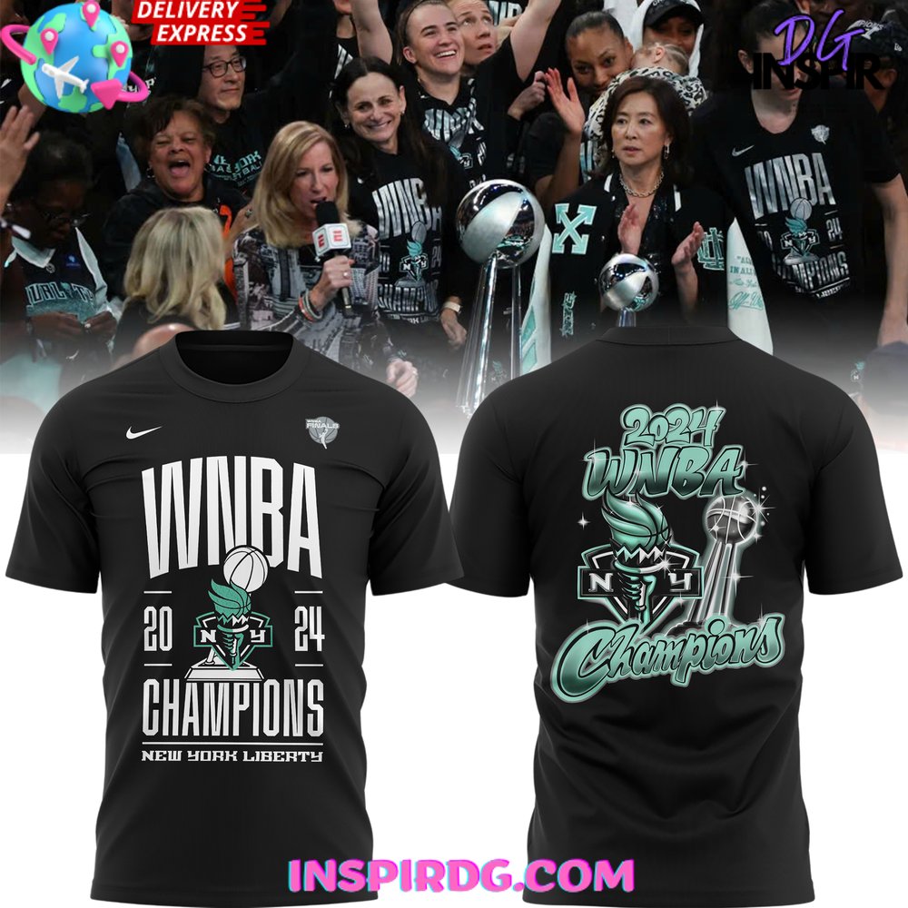 2024 Wnba Champions New York Liberty T-Shirt