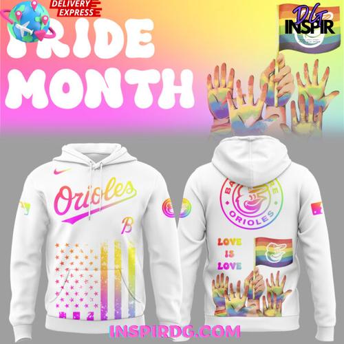 2025 Baltimore Orioles Pride Month Special Shirt Collection - Image 2